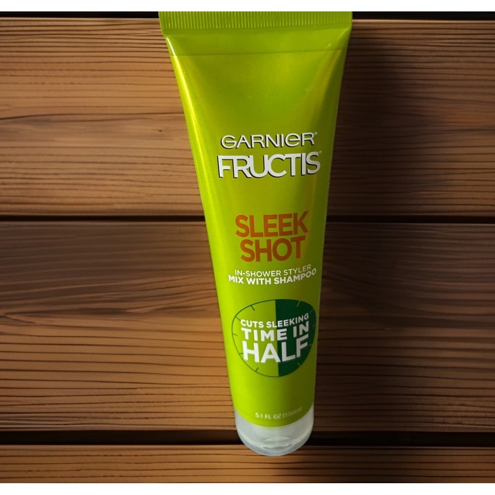 Garnier Fructis Sleek Shot In Shower Styler Time In Half 5.1 Fl Oz‎ New
